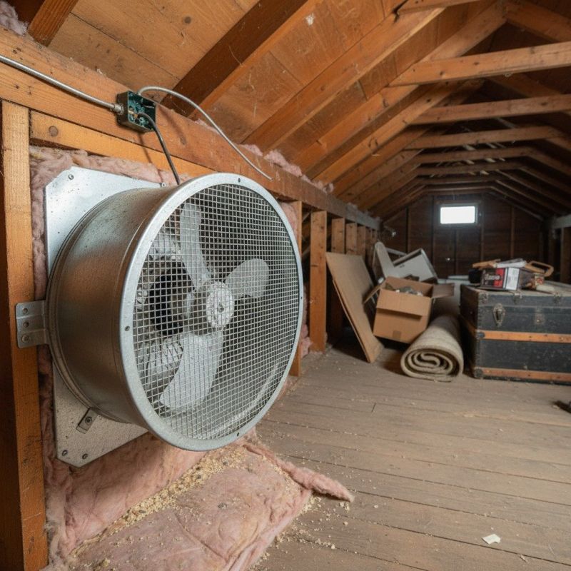 Attic Fan Installation